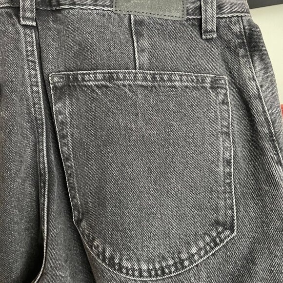 Madewell Curvy Superwide-Leg Jeans - Black - Picture 5 of 8